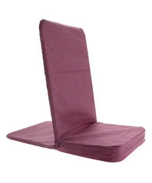 Burgundy OMSutra Folding Meditation Chair