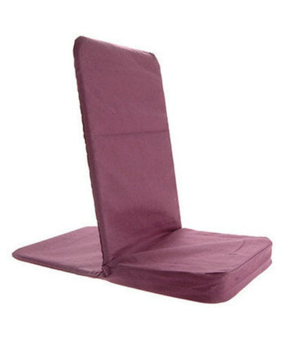 Burgundy OMSutra Folding Meditation Chair