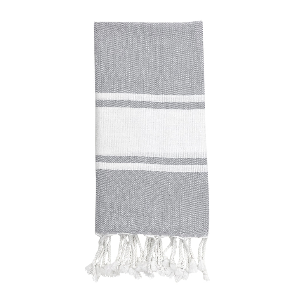 Classic grey hand towel